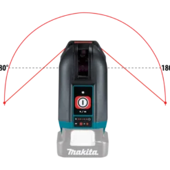 Makita SK106DZ Kryss- och punktlaser 12V (röd)