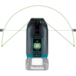 Makita SK106GDZ Kryss- och punktlaser 12V(Grön)
