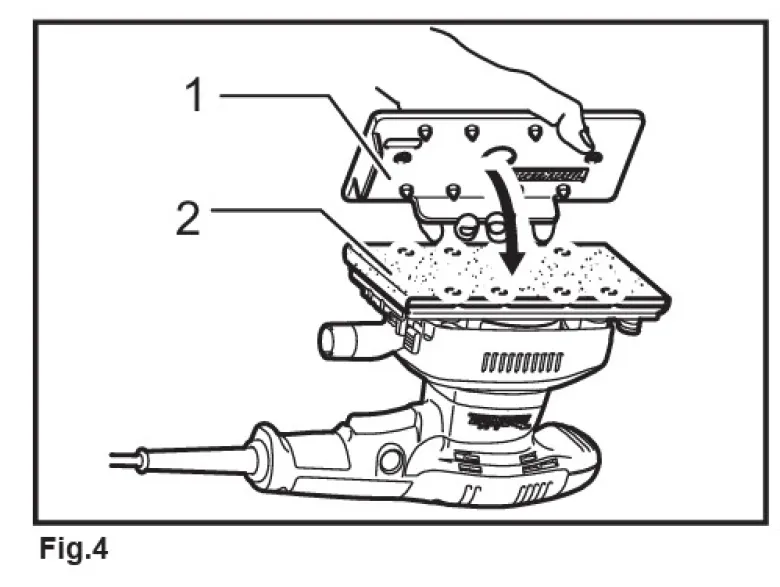 Makita Stansplatta 93x228