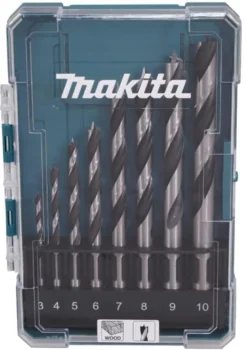 Makita Träborrsats 8-delar (3-10mm)