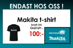 Makita T-Shirt svart