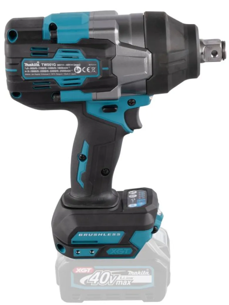 Makita TW001GZ Mutterdragare 40V • Verktygsfäste 3/4"
