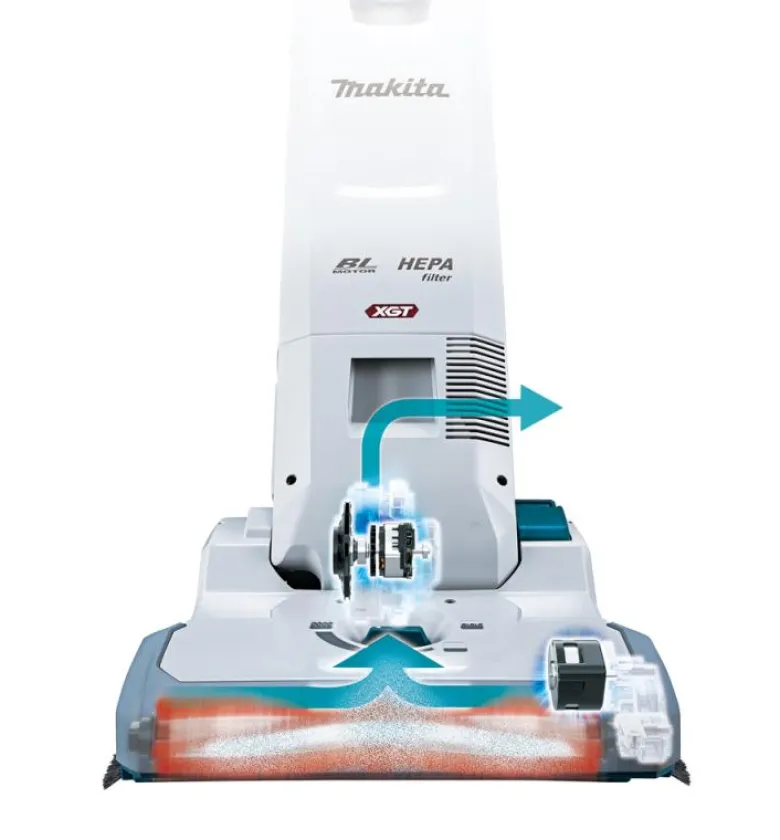 Makita VC010GZ Borstvalsdammsugare 40V