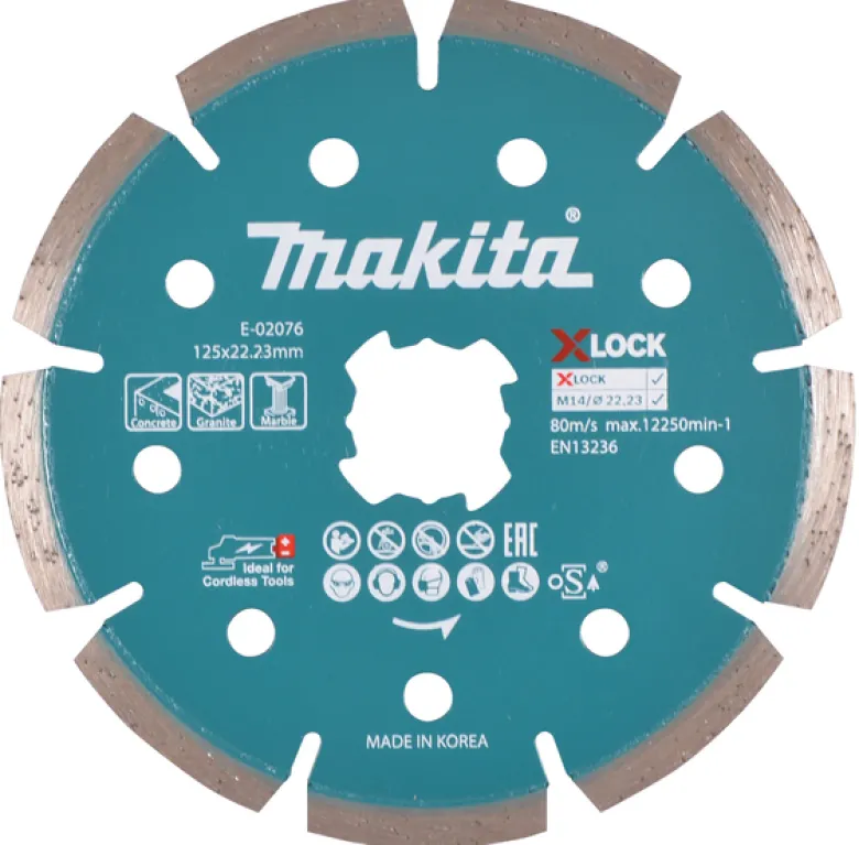 Makita X-lock Diamantklinga 125mm