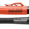 Pica visor Märkkrita röd