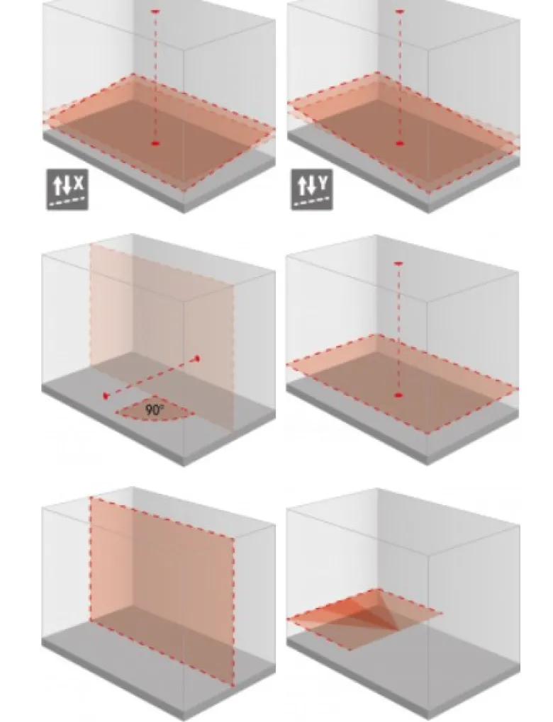Rotationslaser Para One röd