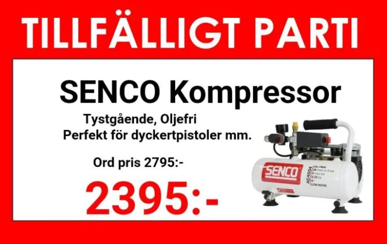 Senco Kompressor AC4504 • 8 bar