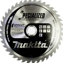 Sågklinga Aluminium 165x20x1,5 54T Efficut