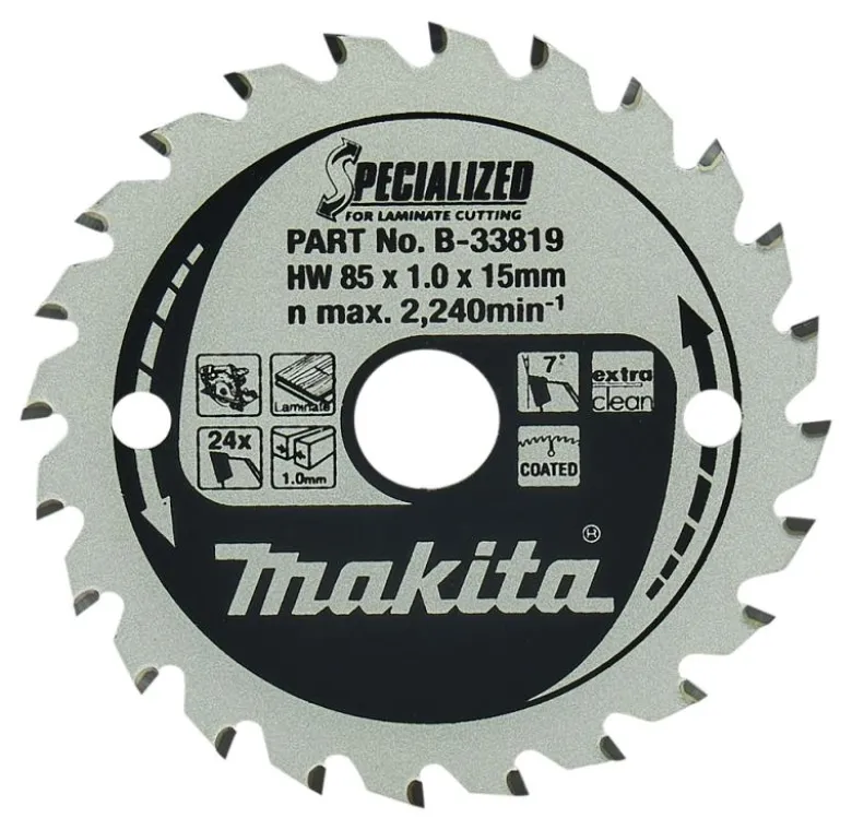 Sågklinga laminat 85x15x1,0 24T Specialized
