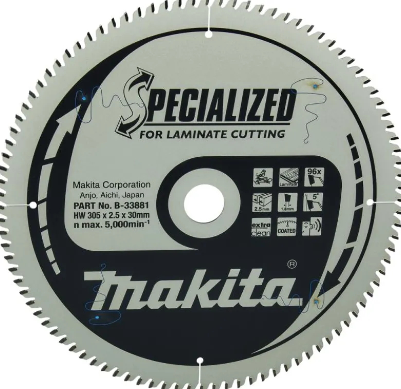 Sågklinga Laminat 305x30x2,5 96T Specialized