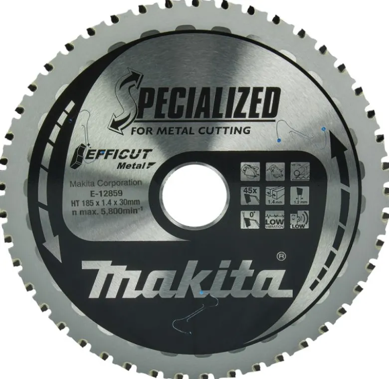 Sågklinga Metall 185x30x1,4 45T Efficut