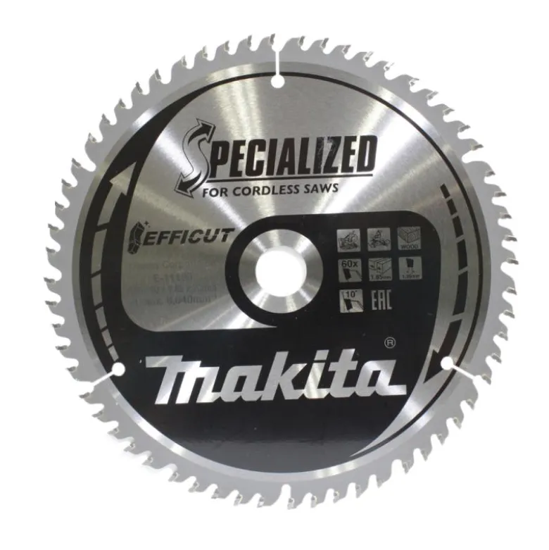 Sågklinga Trä 190x20x1,85 60T Efficut