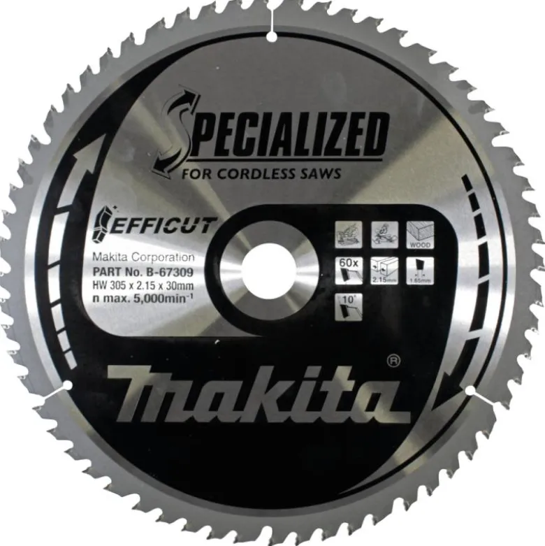 Sågklinga Trä 305x30x2,15 60T Efficut