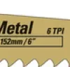 Tigersågblad Trä med spik 152mm 6TPI
