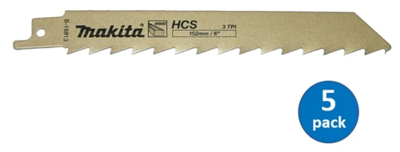 Tigersågblad Trä 152mm 3TPI