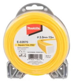Trimmertråd PRO fyrkant 3,0mm, 15 meter