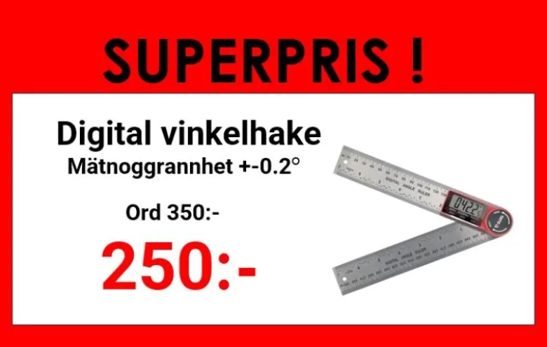Vinkelhake Digital 200