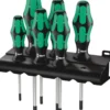 Wera Skruvmejselsats 367 Torx 6-delar