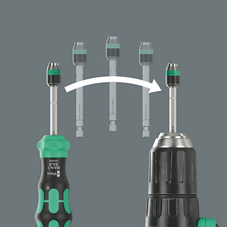 Wera Spärrskruvmejsel KK 20 RA-R 6-delar