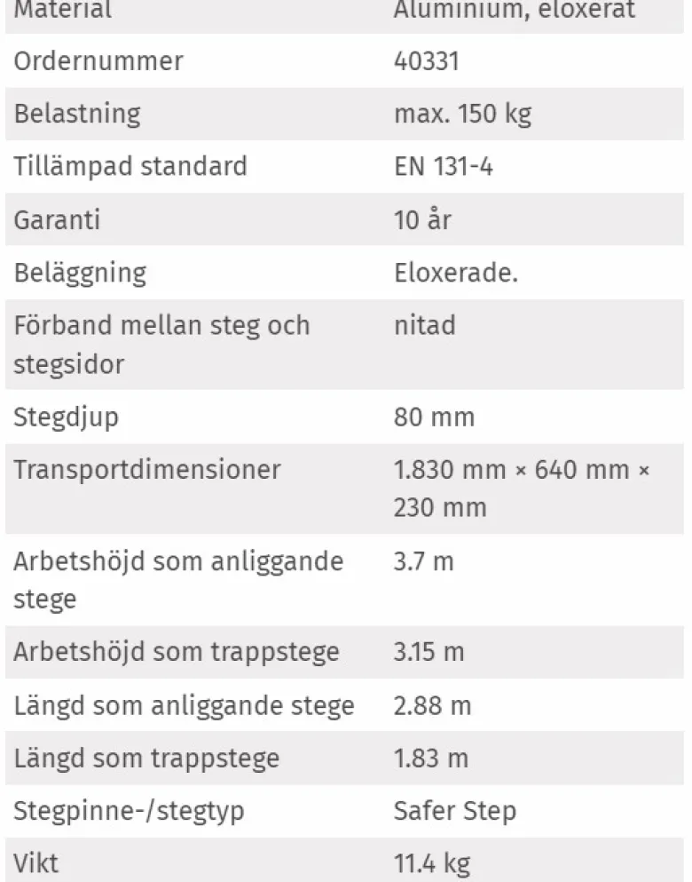 Zarges Trappstege Multimaster 5